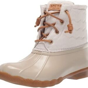 Sperry Saltwater Quilted Duck Boot - New In Box